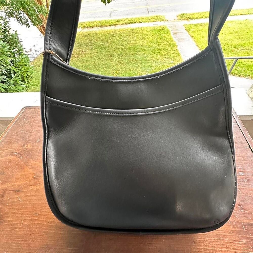 Coach Black Ergo Compartment Bucket Style No. 9047 - Picture 3 of 8